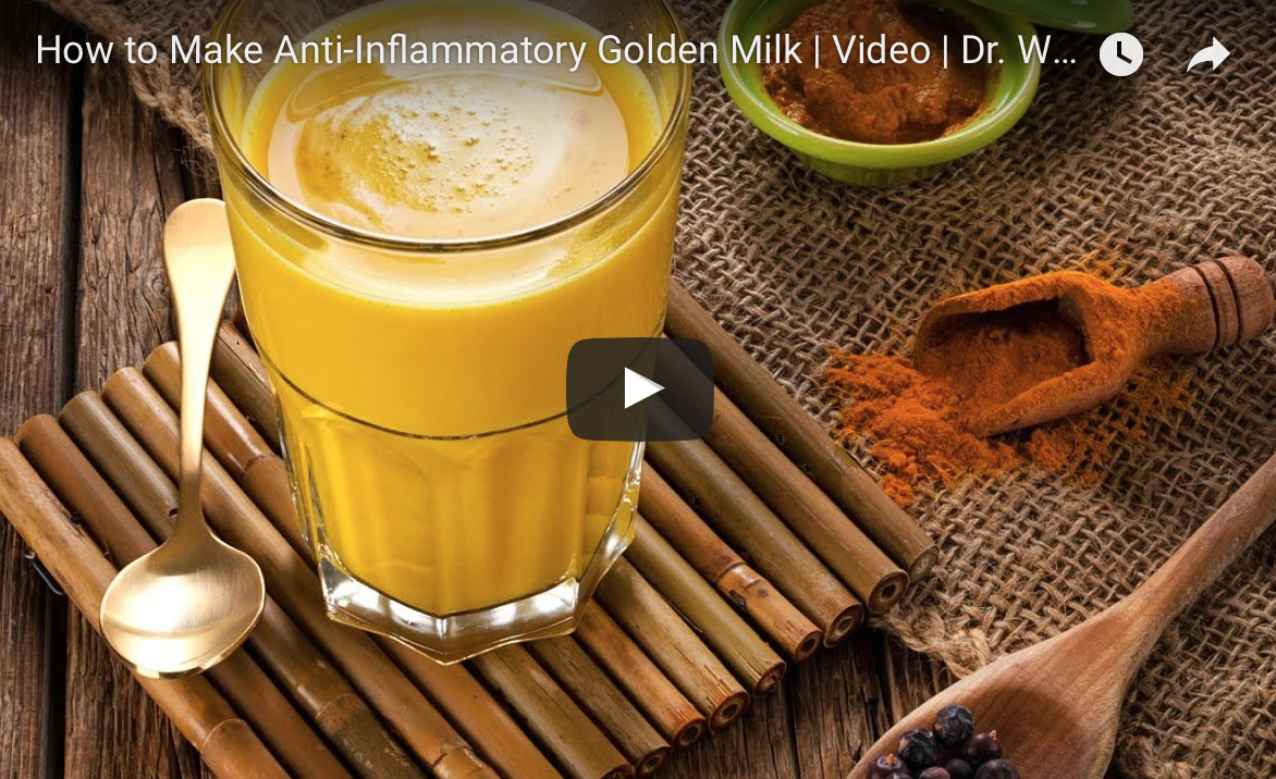 Dr. Andrew Weil: How to Make Anti-Inflammatory Golden Milk