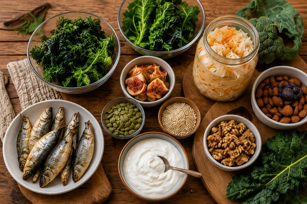 Bone-building, gut-friendly whole foods